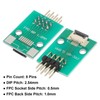 sourcing map 2pcs FFC FPC Connector Board 8 Pin 0.5mm