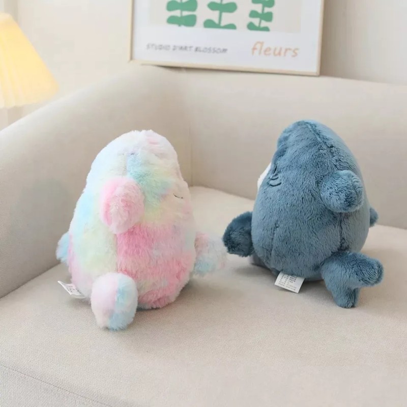 Jextech Peluche Multicolores Gato Gatito Michi Disfraz Tiburón 20cm