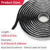AggSound 15 Ft Butyl Sealant Tape – Diameter 3/8" Butyl