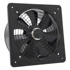 PIAOCAIYIN 12" Explosion Proof Fan 125W Wall-Mounted Paint Booth Exhaust Fan Blower Axial Flow Exhaust Fan for Workshops, Basements, Warehouses 2800r/Min 2000m³/H