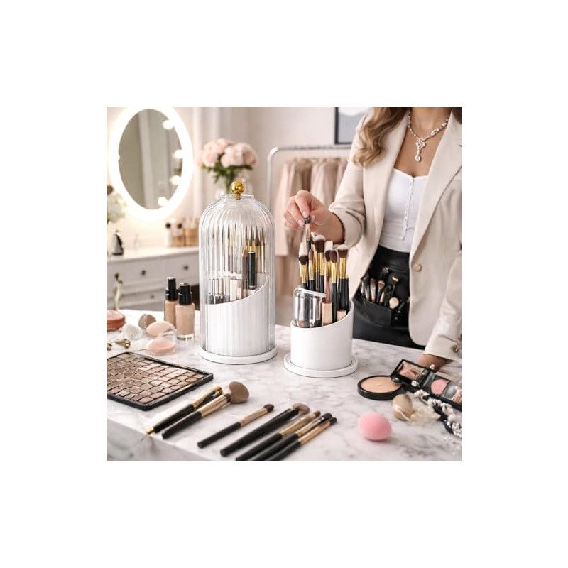 Organizador de Maquillaje Giratorio 360 Grados