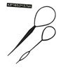 FOMIYES 20pairs Hair Curler Tool Plastic Tails Braid Ponytail Styling