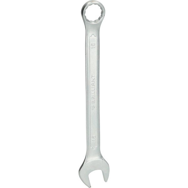 BRILLIANT TOOLS BT011916 Combination Spanner, 16 mm [Powered by KS