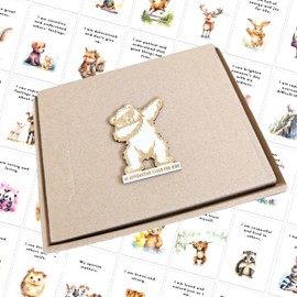 40 Affirmation Cards for Kids - Postcard Size Great for Confidence and Motivation