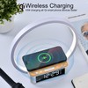 Morwealth LED Bedside Lamp Touch Dimmable with Charging Function, 10