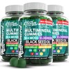 Clean Nutra Sea Moss Black Seed Oil Gummies with Ashwagandha,