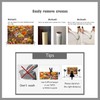 LTLYH 7x5ft Fall Thanksgiving Photography Backdrop Thanksgiving Brown Wood Wall