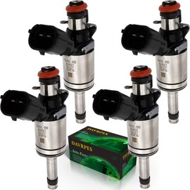 DAVRPES - 4 boquillas CM5E-BB FJ1164 para inyector de combustible, 6 agujeros, motor de disco para Ford Focus 2.0L L4 2012 2013 2014 2015 2016 EcoBoost GDI reemplaza #CM5EBB|CM5E-9F593-BB|4G232323232