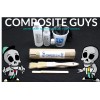 Composite Guys 2X2 TWILL CARBON FIBER FABRIC 6" X 50"