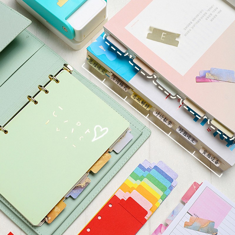 Index Label Embossing Tool Self Making DIY Bookmark Notepad Separator
