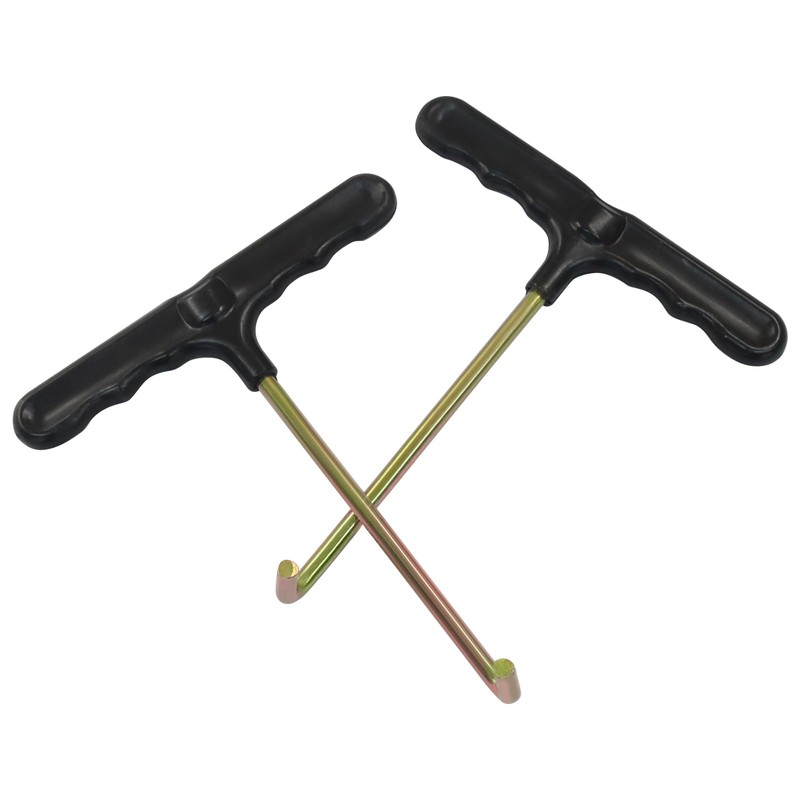 Unlorspy 2Pcs Trampoline Spring Puller Tool T-Shape Hook, Trampoline Hook