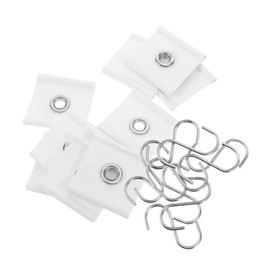 Parliky 10 Sets Rv Awning Hooks with Clips Light Hangers for Rv Canopies Outdoor Camping and Indoor Decor Fits to Pipe Tracks