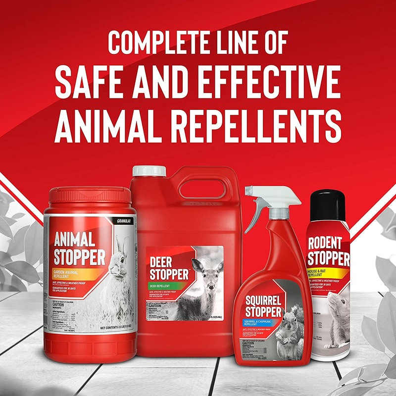 Mole & Vole Stopper, Granular Animal Repellent, All Natural, Effective