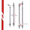 Rich Choices Difusor de labio de parachoques delantero ajustable de