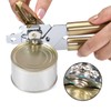 Gold All Metal Can Opener & Bottler Openers, Golden Manual