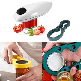 Electric Can Opener Automatic Cordless Tin Opener Best Kitchen Gadgets Arthritic Hand Friendly