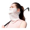 Ice Cool Multi-Scarf Golf Mask XTJ52 Face Sun Shield Neck Gaiter White (XTJ52)