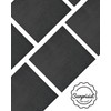 Surprisist - Servilletas de cóctel negras de 5 x 5