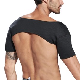 Shoulder Supporter, Both Shoulders, Shoulder Support, Sports, Muscle Training, Back Stretch, Shoulder Bone Removal Equipment, Shoulder Warming (XL)