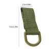 DONGKER 5PCS Tactical Molle D Hanging Buckle,Nylon Webbing D-Buckle for