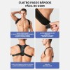 Corrector Postura Espalda Faja Ajustable Para Hombre Mujer --