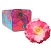 Poppy Tin 500 g Each Set of 2 with Floral