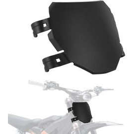 IUVWISN Electric Dirt Bike Number Plate Front License for Surron Sur Ron LBX Talaria Sting MX3/R MX4 Talaria XXX E-Ride Pro SR S SS 2.0 3.0 Tutti Soleil 01 Rawrr Mantis Ebox Dragster ETM RTR Black