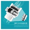 YMWALK New 2-Pack G1/2 Shower Shut Off Valve, Universal Water