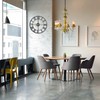Evursua 24 inch Thicken & Heavy Large Metal Wall Clocks