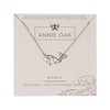 Annie Oak Womens 316L Stainless Steel 925 Silver Geometric Whale