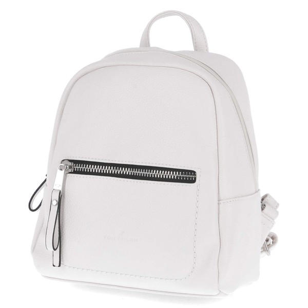 TOM TAILOR Women's Tinna Flash Backpack, White, 003750