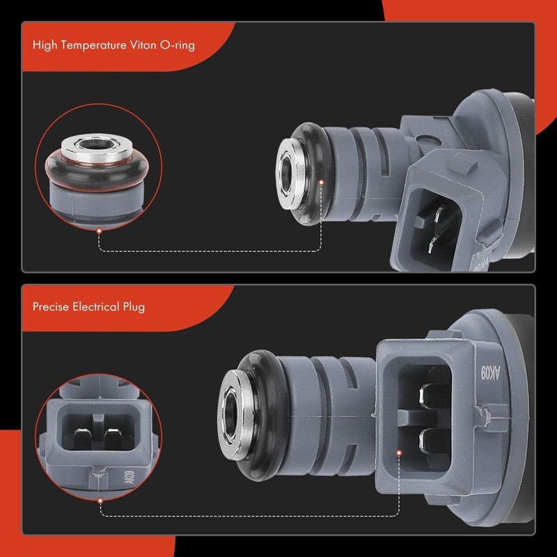 A-Premium Inyectores de Combustible compatible con Ford Ranger 1999-2000 &