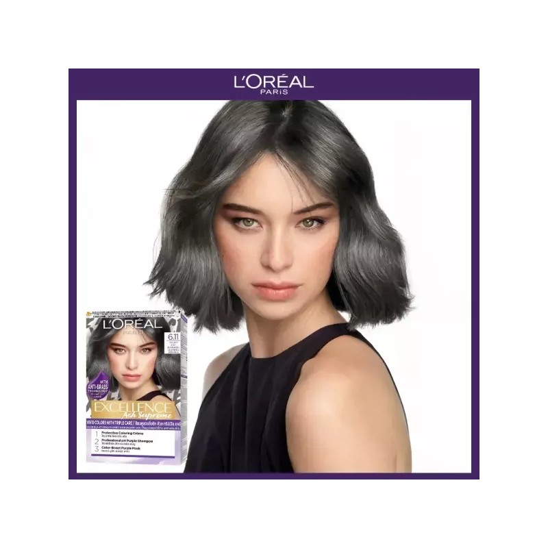 L'Oréal Paris 로레알파리 엑셀랑스 애쉬 슈프림 염모제 2개 + 랜덤