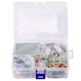 Dedjgoo 1818PCS DIY Electronics Components Kit Assortment Resistors PCB Potentiometer Resistanc