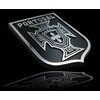 Portugal Crest Black Chrome Plastic car Emblem Decal Sticker Crest