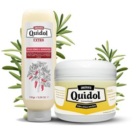 Kit Quidol + Quidol Extra - Pomadas Para Alivio Completo - Dolor Intenso, Neuropatías, Artritis, Dolor Crónico, Molestias Musculares, Ciática, Rodillas, Neuropatía Diabética, Herpes y Fibromialgia.