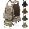 KRYDEX Low Vis Slick Armor Plate Carrier & Tactical Placard