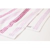 UCHINO 8807Y619 Bath Towel, Oboro Stripe C, Thin, Light and