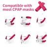 AGDGV 4-Packs Satin Mask Strap Covers,Face Cushion Cover for Strap