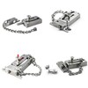 YUOIP® Door Lock Gate Bolt Door Chains Stainless Steel Latches
