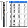 Drill America - KFD30P12 #30 High Speed Steel Black &