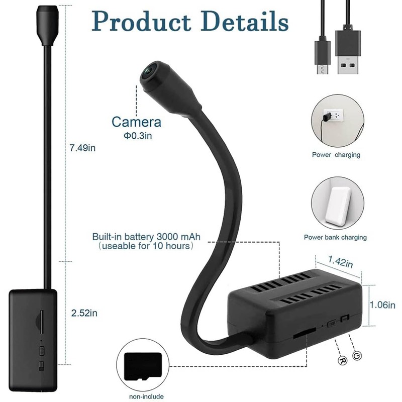 HD 1080P X7 Mini WIFI Camera Security Surveillance Camera with