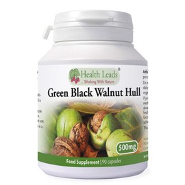 Green Black Walnut Hull 500mg x 90 Capsules