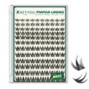 KEYYOU Manga Lash Clusters 8-18mm Fairy Eyelash Clusters Natural DIY