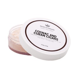 Henri et Victoria Shaving Soap For Men | Cognac and Cuban Cigars Fragrance | Smooth Shave, Lathers Up Nicely, Long-Lasting Scent | Triple Milled Soap, Canadian Made by Skilled Artisan 114 g (4 oz)