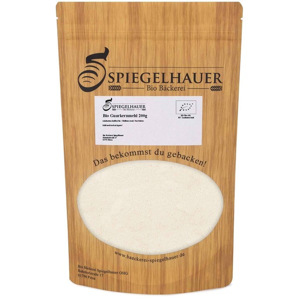 Organic Guar Gum Thickener Binding Agent E 412 3,500 cps