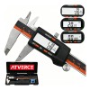 Calibrador Digital Pie de Rey Atverce 15cm Acero Inoxidable LCD