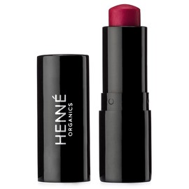 Henné Organics Tinte de labios de lujo, hidratante, color natural puro - Dichoso (frambuesa)