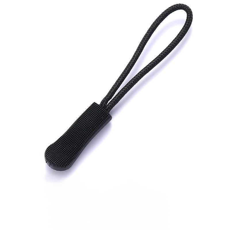 10pcs Zip Puller with Pull Rope， Fix Zip Puller Slider