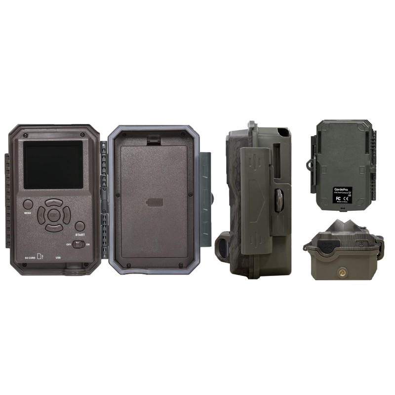 GardePro E5S Trail Camera, 64MP 1296p HD Video, Game Cameras